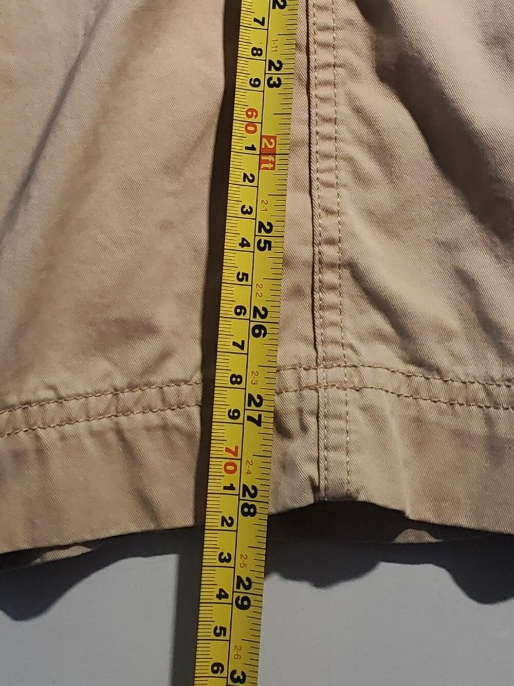 Abercrombie & Fitch relaxed utility cargo pants in tan Women's sz 2short/26w - Picture 16 of 16